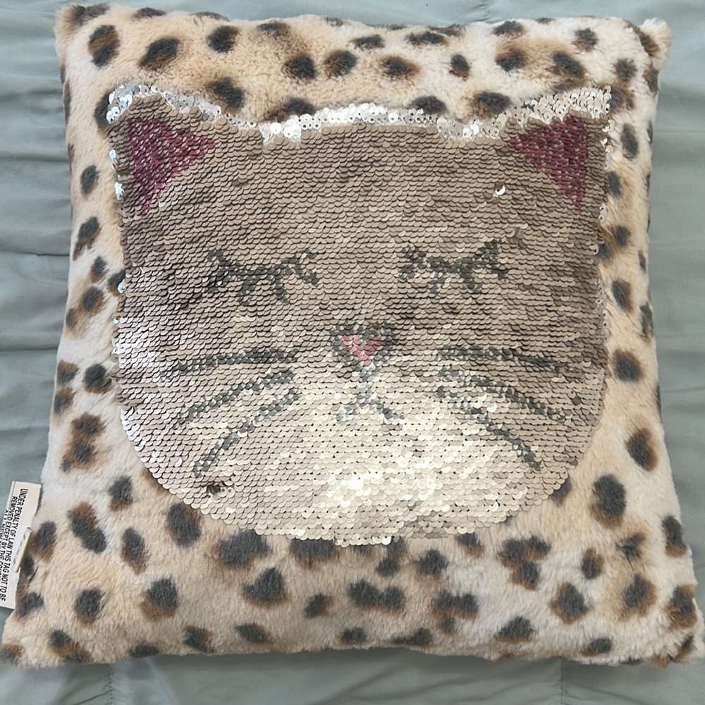 Justice girls pillow